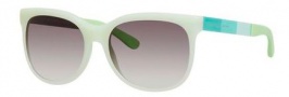 Marc by Marc Jacobs MMJ 409/S Sunglasses Sunglasses - 06WO Opal Green (IC gray mirror shaded silver lens)