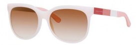 Marc by Marc Jacobs MMJ 409/S Sunglasses Sunglasses - 06WQ Opal Pink (NJ brown gold mirror lens)