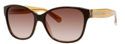 Marc by Marc Jacobs MMJ 387/S Sunglasses Sunglasses - 01RD Brown Havana Hony (J6 brown gradient lens)