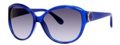 Marc by Marc Jacobs MMJ 384/S Sunglasses Sunglasses - 01RM Blue (JJ gray gradient lens)