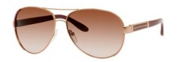 Marc by Marc MMJ 378/S Sunglasses Sunglasses - 01RT Red Gold (JD brown gradient lens)