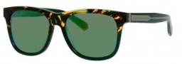 Marc by Marc Jacobs MMJ 360/N/S Sunglasses Sunglasses - 0LJO Havana Green Crystal (Z9 green multilaye lens)
