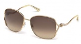 Roberto Cavalli RC887S Sunglasses Sunglasses - 28F Shiny rose Gold / Gradient Brown