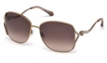 Roberto Cavalli RC887S Sunglasses Sunglasses - 34F Shiny Light Bronze / Gradient Brown
