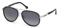 Roberto Cavalli RC790S Sunglasses Sunglasses - 16D Shiny palladium / Smoke Polarized