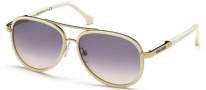 Roberto Cavalli RC790S Sunglasses Sunglasses - 28F Shiny rose gold / Gradient Brown