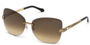 Roberto Cavalli RC831S Sunglasses Sunglasses - 28F Shiny Rose Gold / Gradient Brown