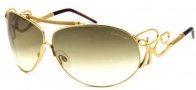 Roberto Cavalli RC850S Sunglasses Sunglasses - D26 Gold / Green Gradient