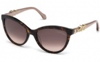 Roberto Cavalli RC878S Sunglasses Sunglasses - 52F Dark Havana / Brown Gradient