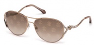 Roberto Cavalli RC886S Sunglasses Sunglasses - 34F Shiny Light Bronze / Brown Gradient