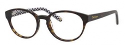 Juicy Couture Juicy 155 Eyeglasses Eyeglasses - 0086 Dark Havana