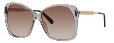 Marc Jacobs 614/S Sunglasses Sunglasses - 0FT3 Gray Gold (FM brown violet shaded lens)