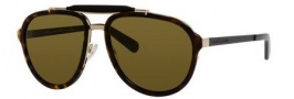 Marc Jacobs 592/S Sunglasses Sunglasses - 0546 Havana Gold Black (A6 brown lens)