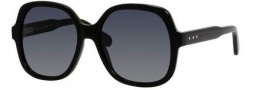 Marc Jacobs 589/S Sunglasses Sunglasses - 0807 Black (HD gray gradient lens)