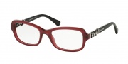 Coach HC6075Q Eyeglasses Eyeglasses - 5321 Milky Black Cherry/Black