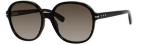 Marc Jacobs 563/S Sunglasses Sunglasses - 0807 Black (HA brown gradient lens)