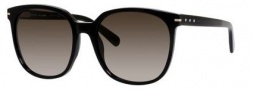 Marc Jacobs 562/S Sunglasses Sunglasses - 0807 Black (HA brown gradient lens)