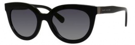 Marc Jacobs 561/S Sunglasses Sunglasses - 0807 Black (HD gray gradient lens)