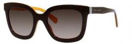 Marc Jacobs 560/S Sunglasses Sunglasses - 0LFX Brown Orange (HA brown gradient lens)