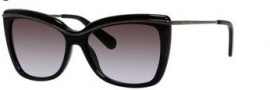 Marc Jacobs 534/S Sunglasses Sunglasses - 0ANS Black (N6 gray gradient lens)