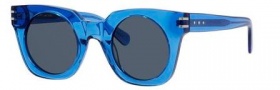 Marc Jacobs 532/S Sunglasses Sunglasses - 0428 Blue (BN dark gray lens)