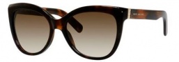 Marc Jacobs 530/S Sunglasses Sunglasses - 0I85 Dark Havana Glitter (CC brown gradient lens)
