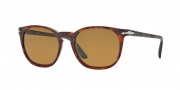 Persol PO3007S Sunglasses Sunglasses - 900157 Matte Havana / Polar Brown