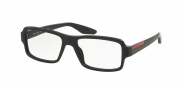 Prada Sport PS 01GV Eyeglasses Eyeglasses - 1AB1O1 Black