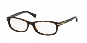 Coach HC6054F Eyeglasses Elise Eyeglasses - 5001 Dark Tortoise