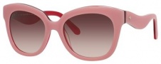 Kate Spade Amberly/S Sunglasses Sunglasses - 0W47 Milky Pink Red (B1 warm brown gradient lens)