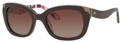 Kate Spade Danella/P/S Sunglasses Sunglasses - W53P Brown / Nude (WR brown gradient pola lens)