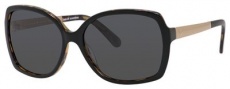 Kate Spade Darilynn/P/S Sunglasses Sunglasses - 0JXN Black Tortoise (Y2 gray polarized lens)