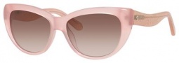 Kate Spade Emalee/S Sunglasses Sunglasses - 0X13 Milky Pink (B1 warm brown gradient lens)