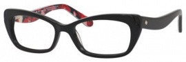 Kate Spade Larianna Eyeglasses Eyeglasses - 0807 Black