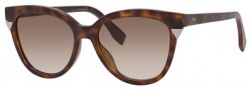 Fendi 0125/S Sunglasses Sunglasses - 0MQL Havana (DB brown gray gradient lens)