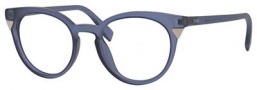Fendi 0127 Eyeglasses Eyeglasses - 0MQP Transparent Dark Blue