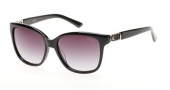 Guess GU7385 Sunglasses Sunglasses - 01B Shiny Black / Gradient Smoke