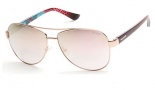 Guess GU7384 Sunglasses Sunglasses - 72C Shiny Pink / Smoke Mirror