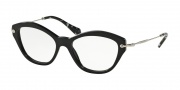Miu Miu 02OV Eyeglasses Eyeglasses - 1AB1O1 Black