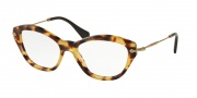 Miu Miu 02OV Eyeglasses Eyeglasses - 7S01O1 Light Havana
