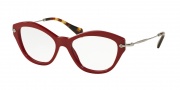 Miu Miu 02OV Eyeglasses Eyeglasses - UA41O1 Red