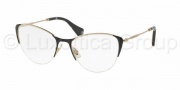 Miu Miu 50OV Eyeglasses Eyeglasses - 1AB1O1 Pale Gold/Black