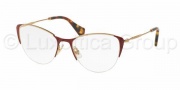 Miu Miu 50OV Eyeglasses Eyeglasses - UA41O1 Antique Gold/Red