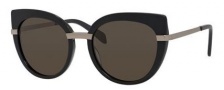 Marc by Marc Jacobs MMJ 489/S Sunglasses Sunglasses - 0RHP Black (NR brown gray lens)