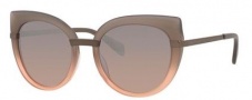 Marc by Marc Jacobs MMJ 489/S Sunglasses Sunglasses - 0LQX Gray Peach (G4 brown mirror gradient lens)