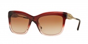 Burberry BE4207F Sunglasses Sunglasses - 355313 Bordeaux Gradient Pink / Brown Gradient