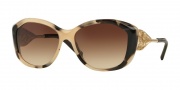 Burberry BE4208Q Sunglasses Sunglasses - 350113 Light Horn / Brown Gradient