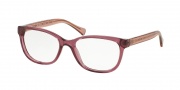 Coach HC6072 Eyeglasses Eyeglasses - 5329 Black Cherry Glitter / Crystal Cherry