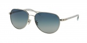 Coach HC7053 Sunglasses L137 Sunglasses - 92294L Silver/Crystal Light Blue / Blue Gradient