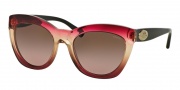 Coach HC8151 Sunglasses L134 Sunglasses - 533314 Black Cherry Tan Grad/Black / Brown Rose Gradient